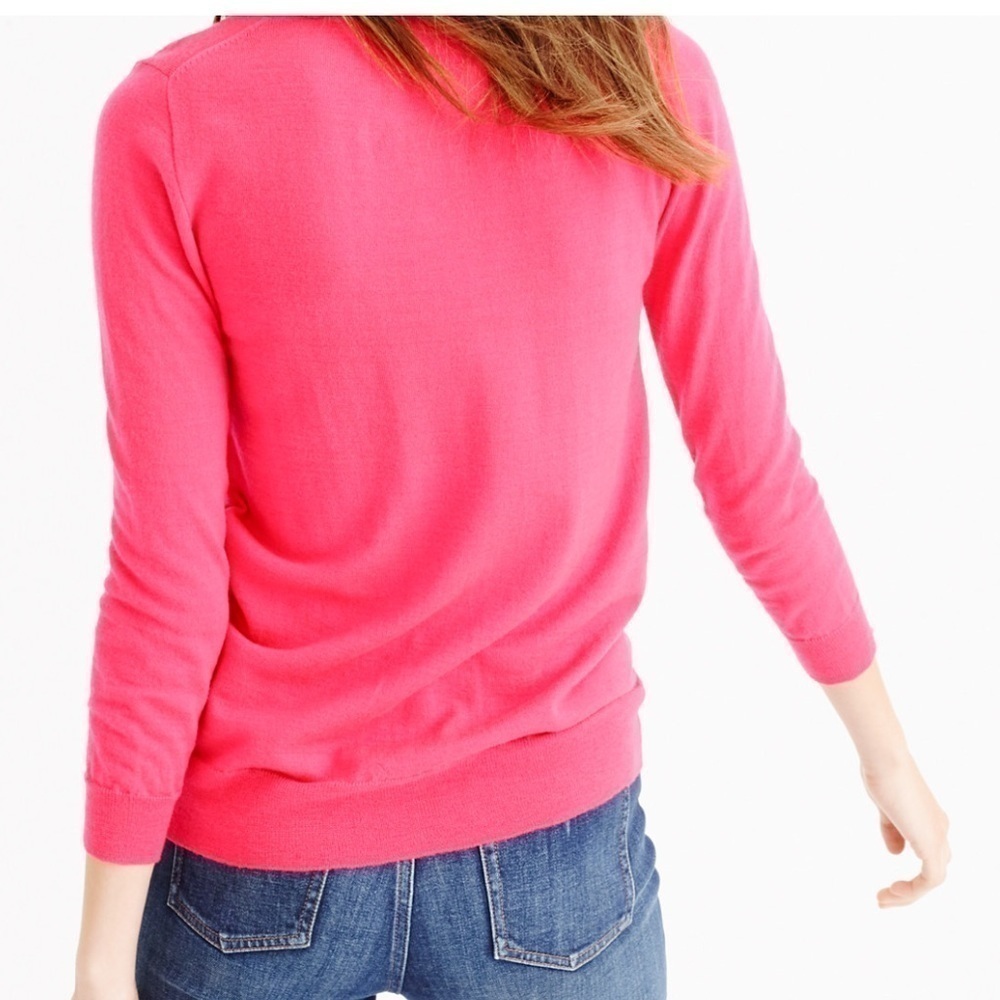 - New -j crew lemon zest tippi pull over sweater - Picture 3 of 4